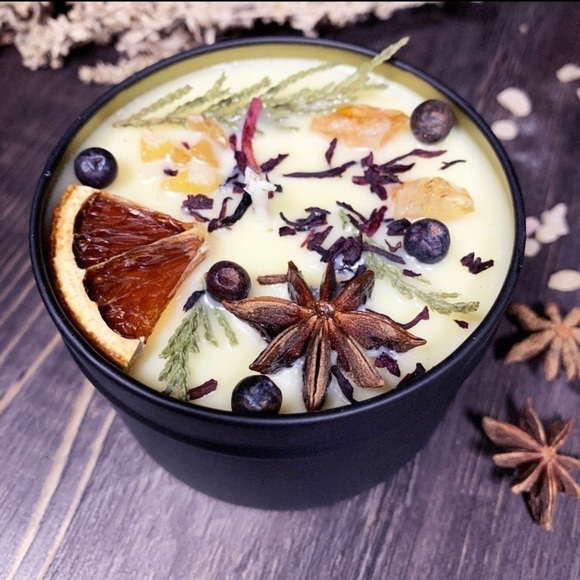 Of Forest and Fae Other - New! Of Forest And Fae Yule Candle